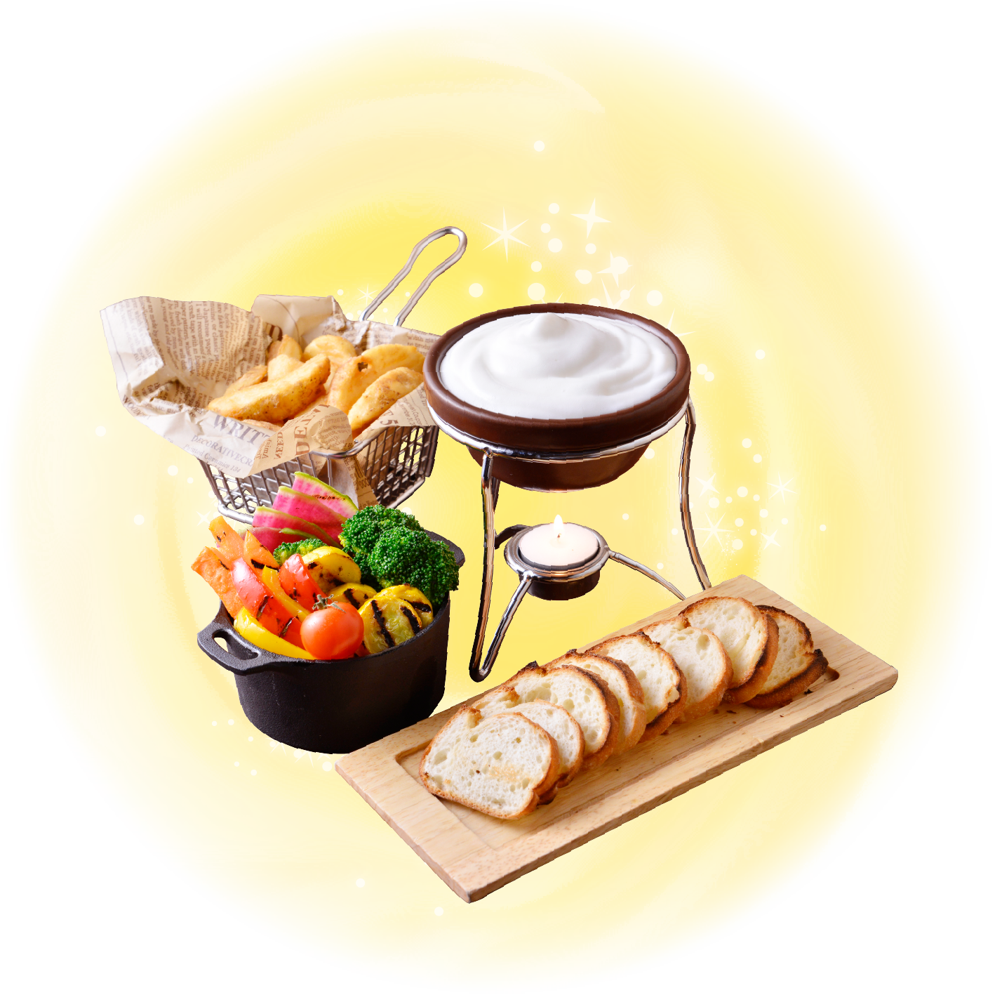 チーズフォンデュを食べるなら協会監修のガーデンファーム