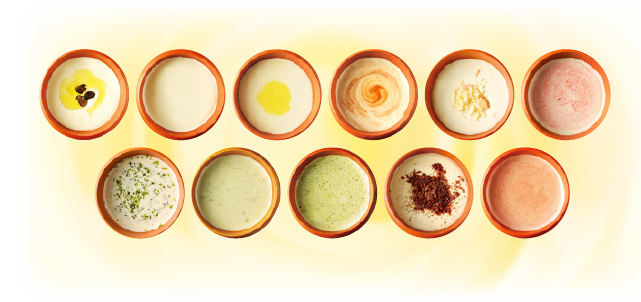 オリジナルのチーズソースでチーズフォンデュ