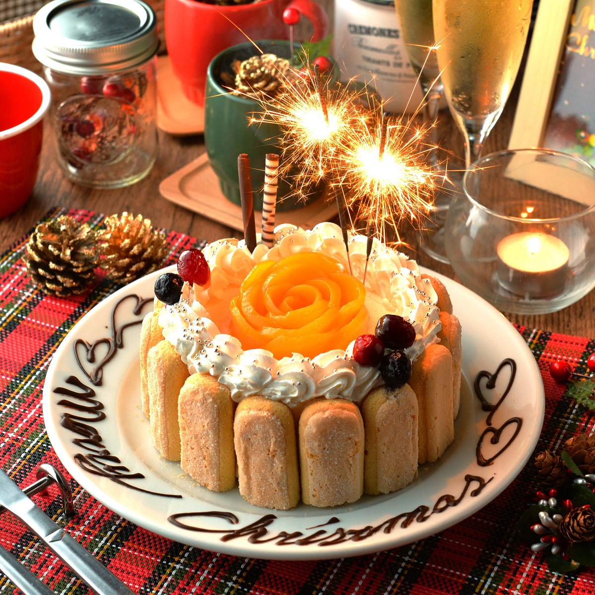クリスマス限定のスペシャルケーキでお祝いしよう 公式 ガーデンファーム
